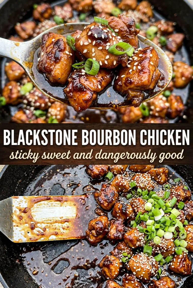 Blackstone Bourbon Chicken