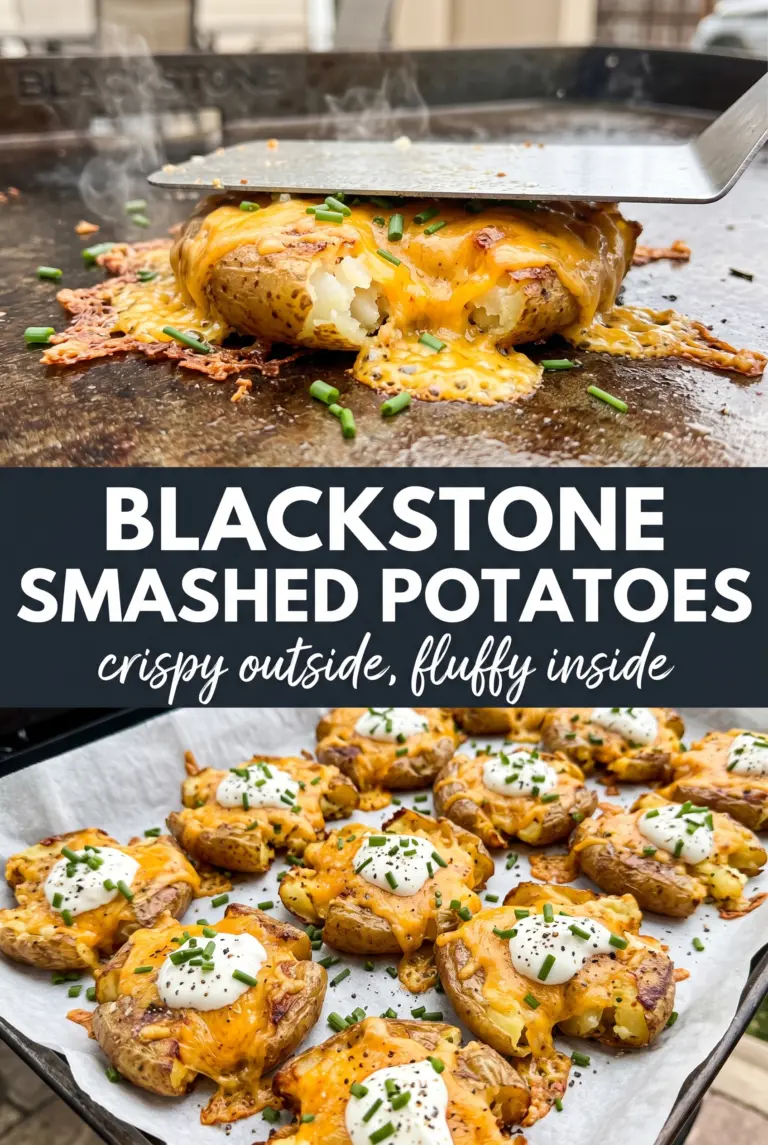 Blackstone Smashed Potatoes