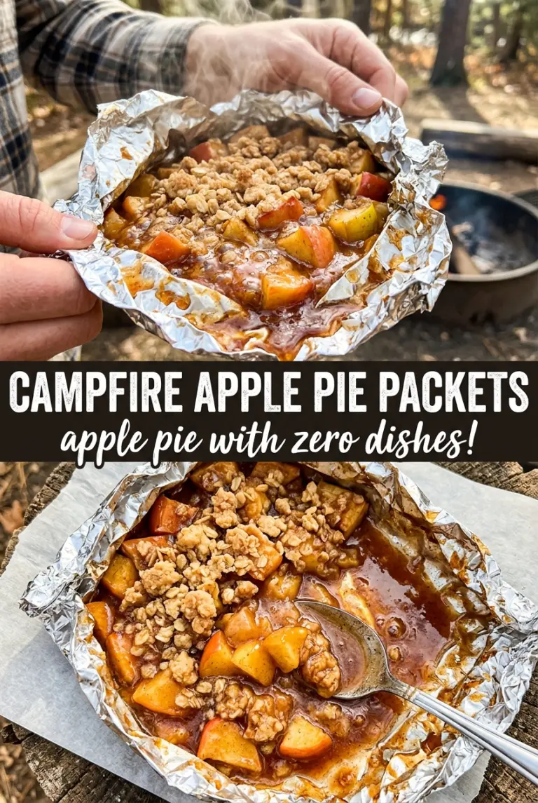 Campfire Apple Pie Packets
