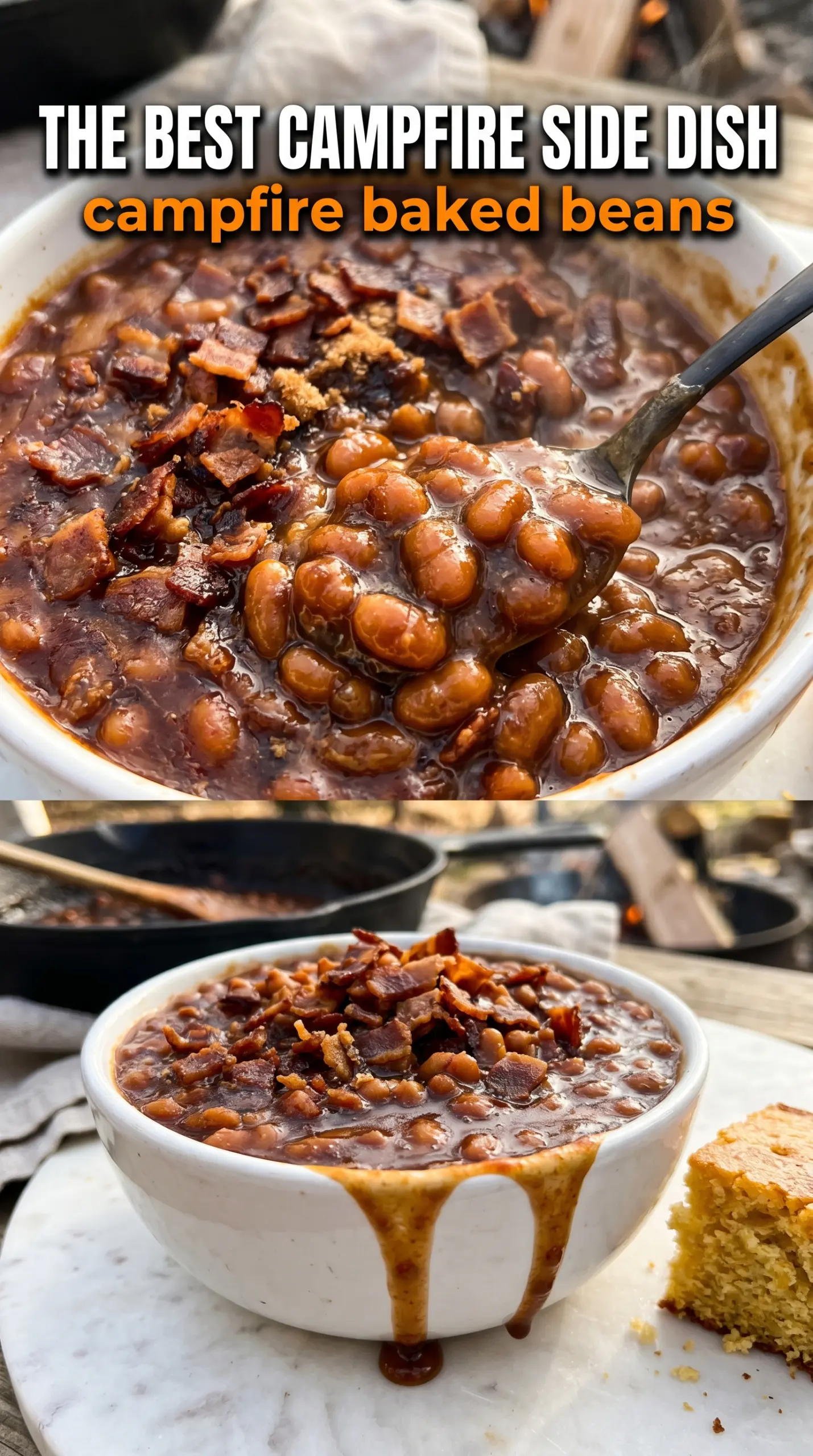 Campfire Baked Beans smoky bacon