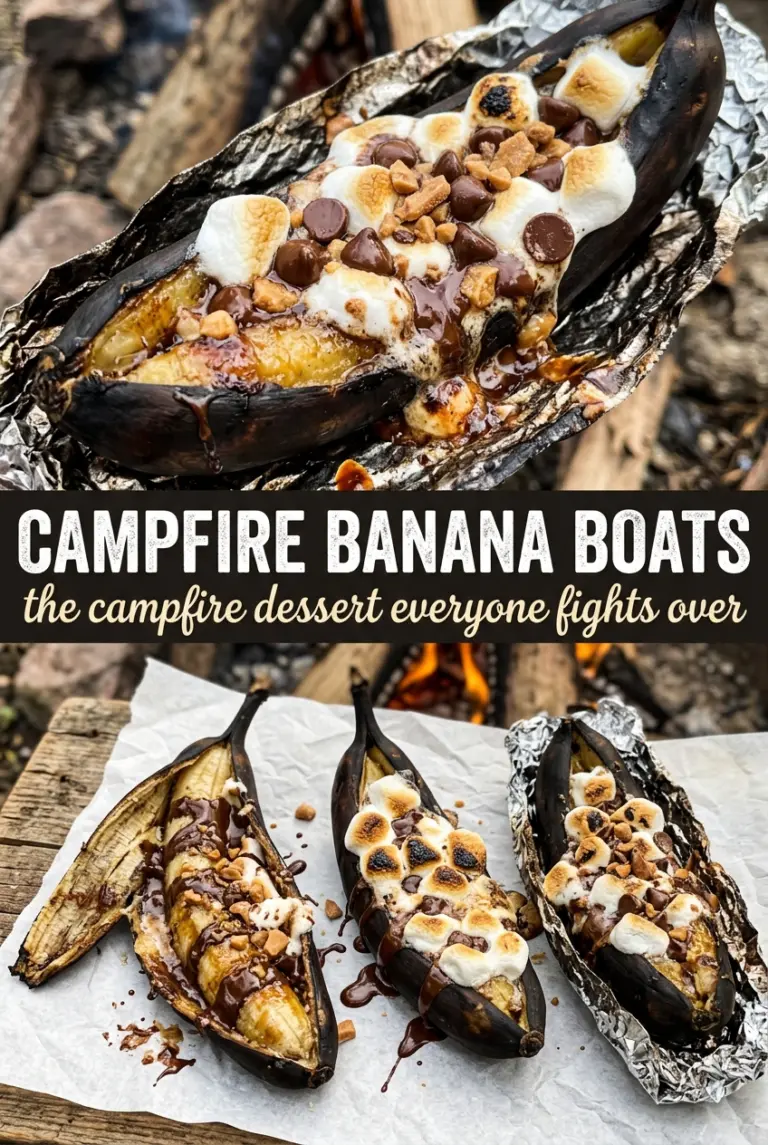 Campfire Banana Boats