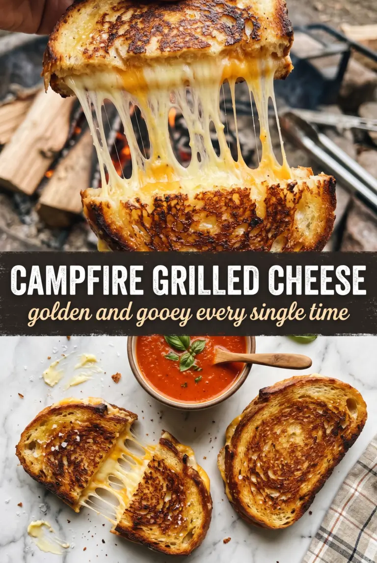 Campfire Grilled Cheese