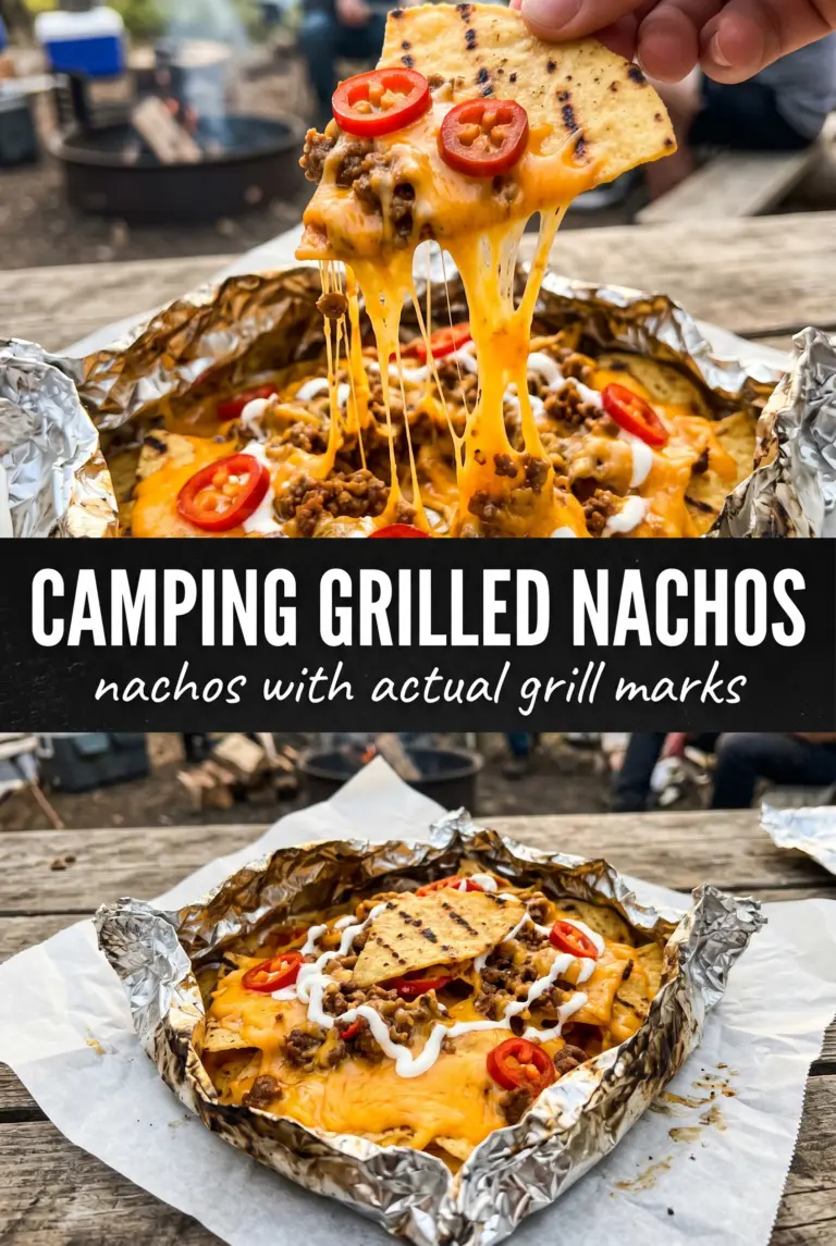 Camping Grilled Nachos