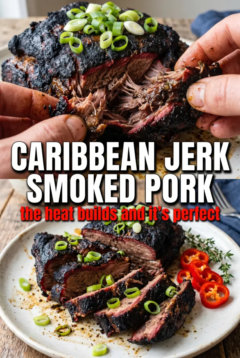 Caribbean Jerk Smoked Pork
