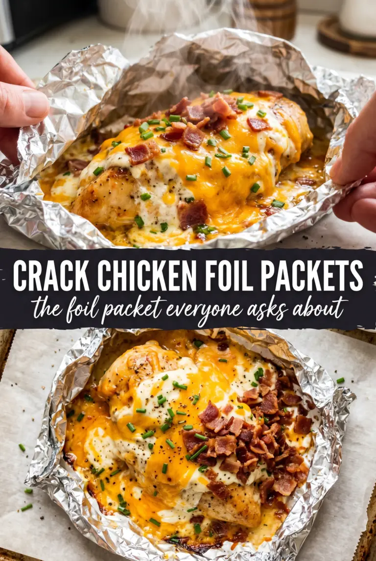 Crack Chicken Foil Packets