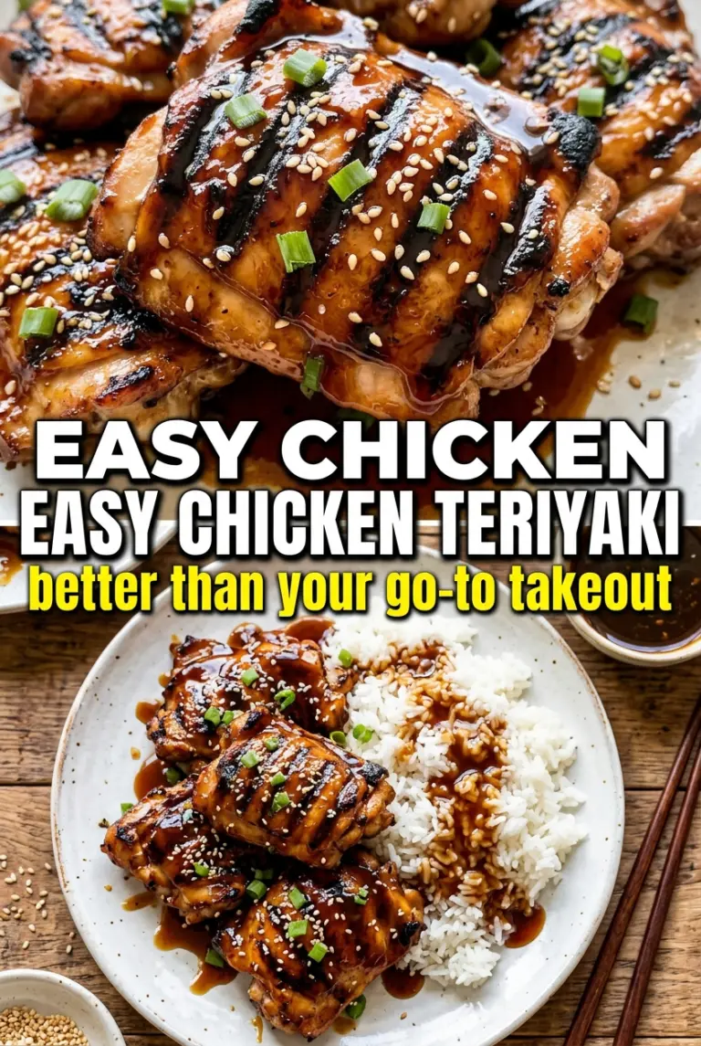 Easy Chicken Teriyaki with Marinade