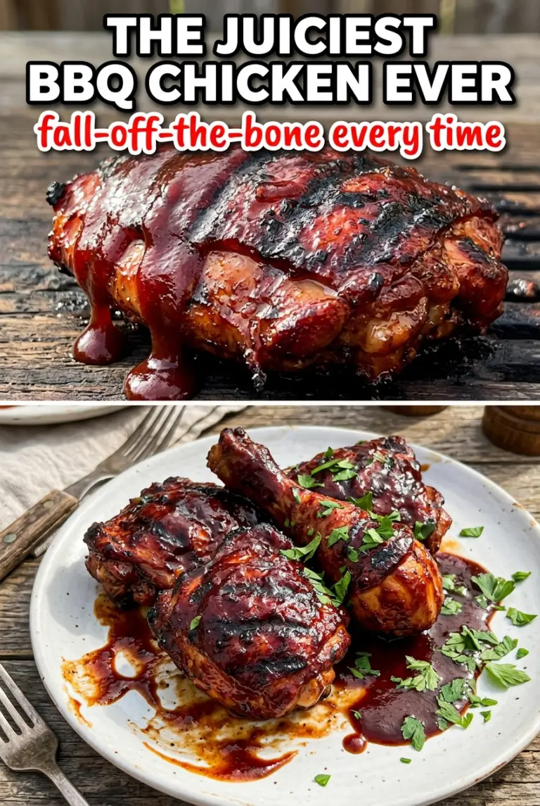 Easy Juicy BBQ Chicken