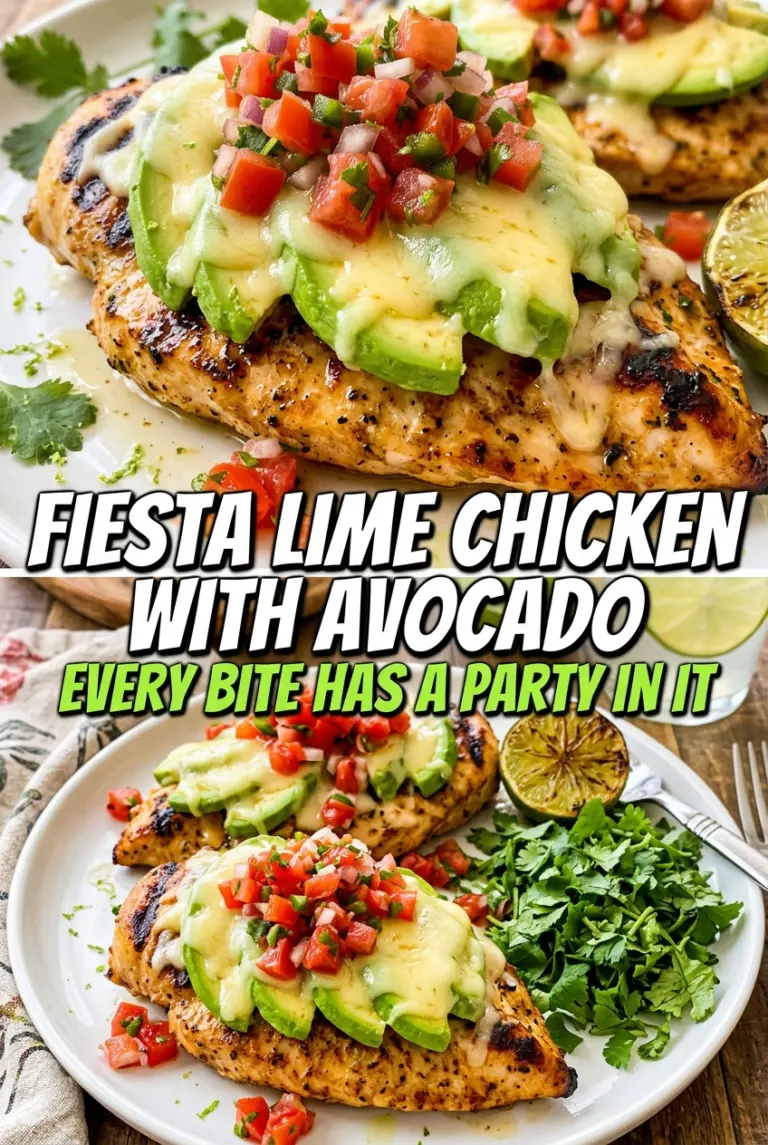 Fiesta Lime Chicken with Avocado