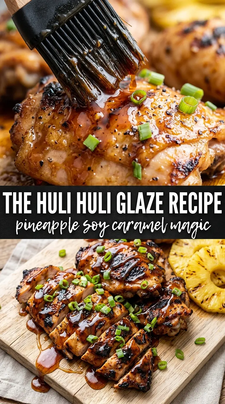 Grilled Huli Huli Chicken sticky caramelized tropical grilling