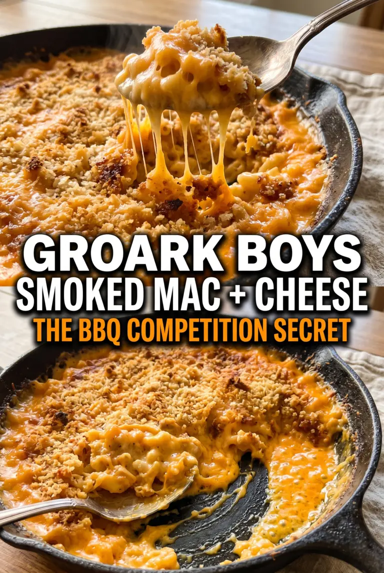 Groark Boys BBQ Smoked Mac and Cheese