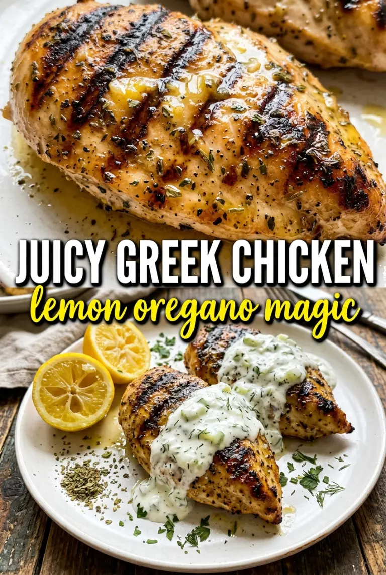 Juicy Greek Chicken