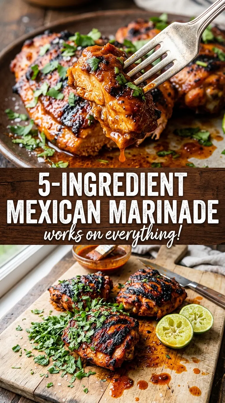 Mexican Chicken Marinade citrus-chili grilled