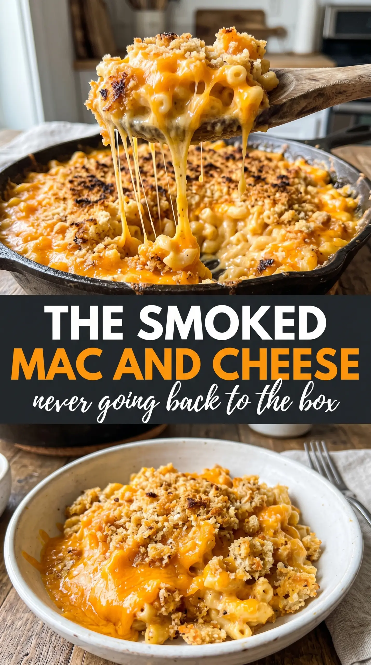 Smoked Mac and Cheese creamy smoky