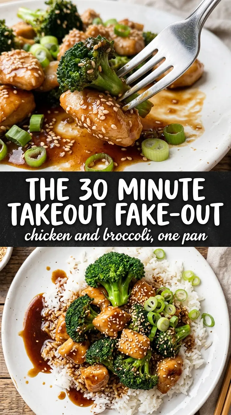 30-Minute Chicken and Broccoli glossy, garlicky, quick
