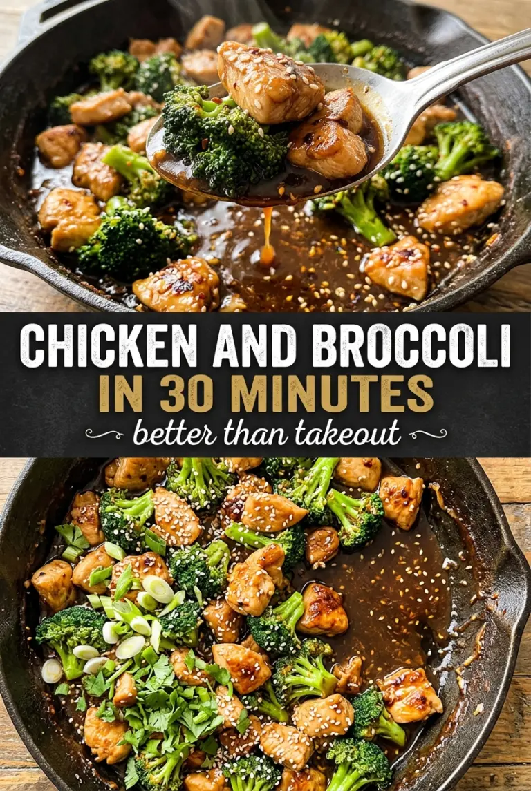 30-Minute Chicken and Broccoli