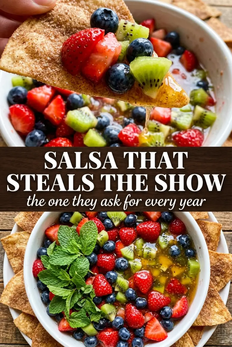 4th of July Fruit Salsa