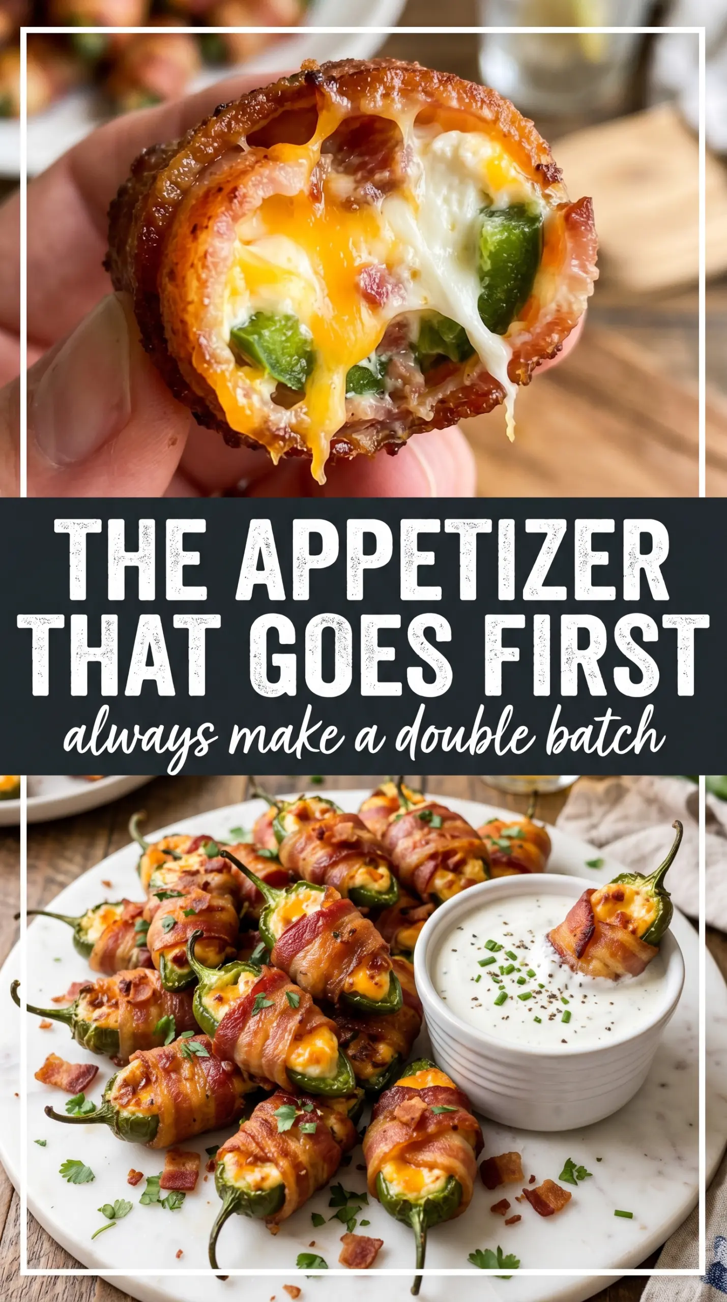 Bacon Jalapeño Popper Bites crispy creamy spicy