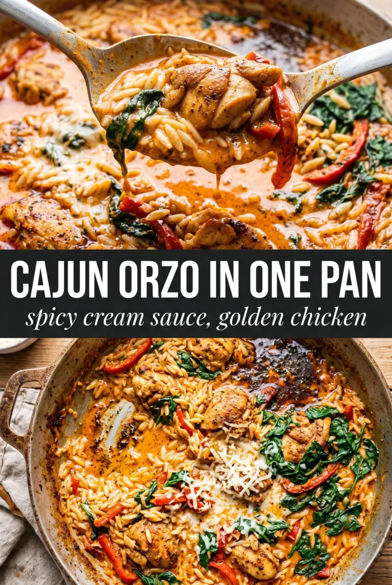 Cajun Chicken Orzo