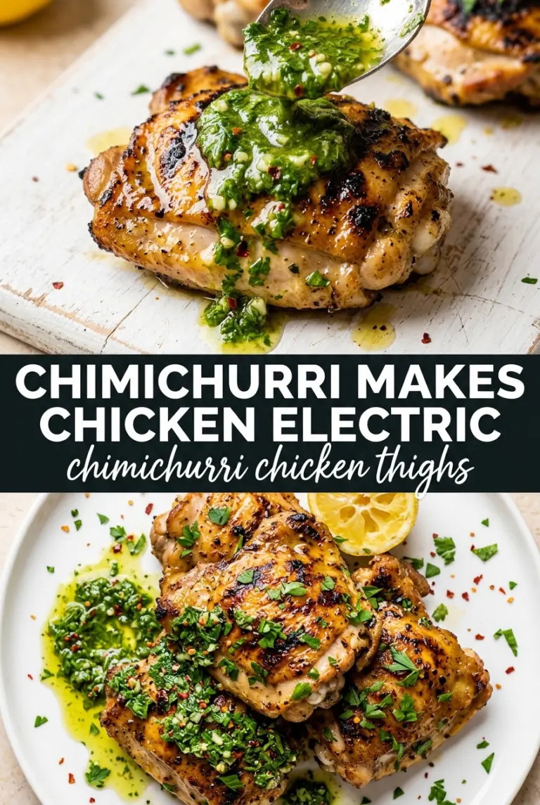 Chimichurri Chicken Thighs