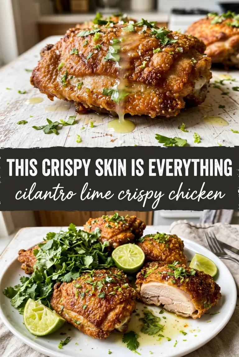 Cilantro Lime Crispy Chicken