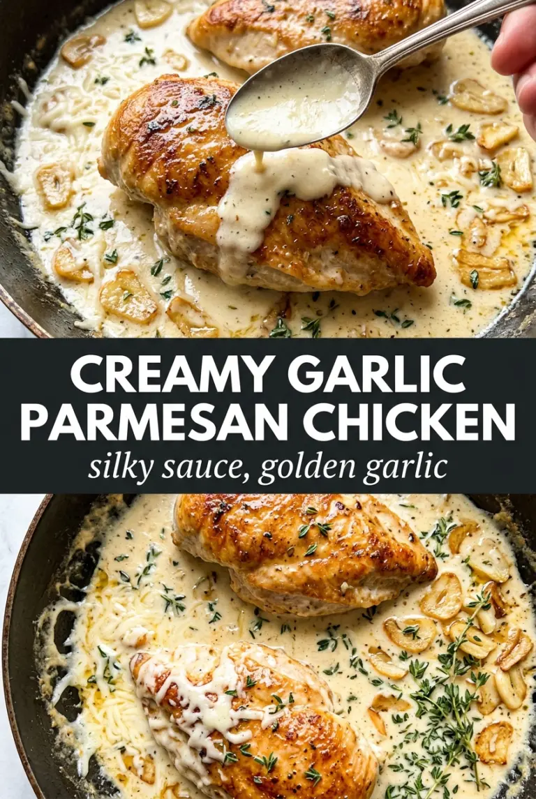 Creamy Garlic Parmesan Chicken