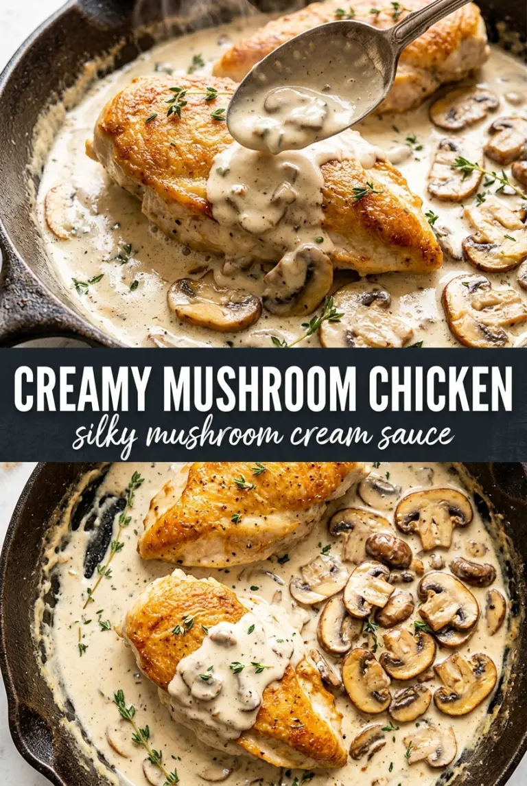 Creamy Mushroom Chicken