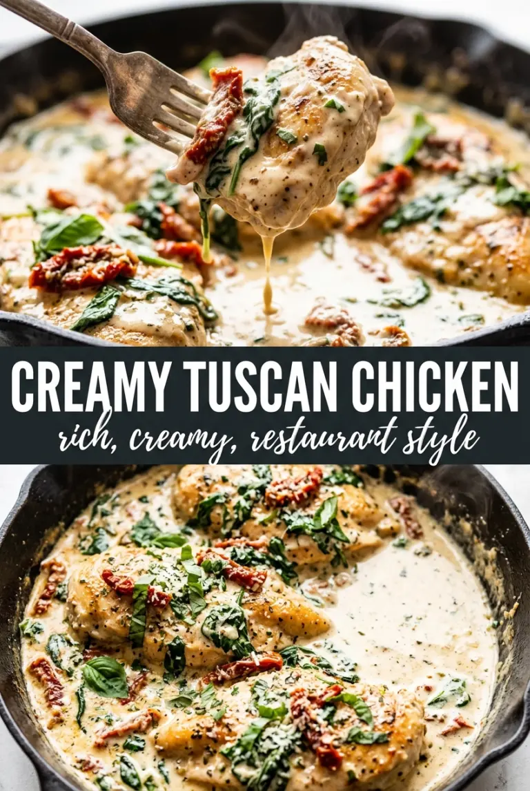 Creamy Tuscan Chicken