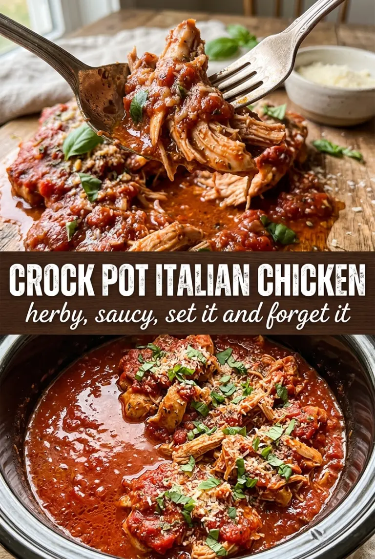 Crock Pot Italian Chicken