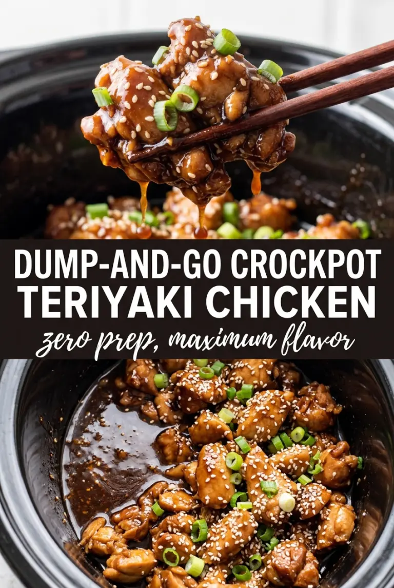 Dump-And-Go Crockpot Teriyaki Chicken
