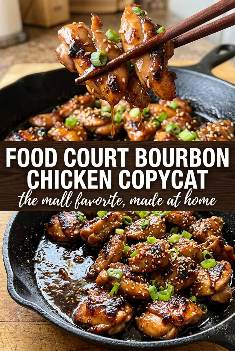 Food Court Bourbon Chicken Copycat