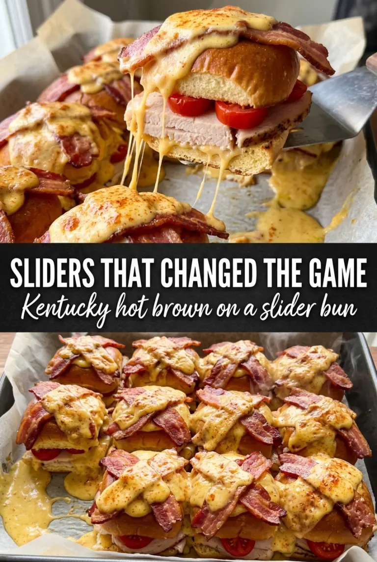 Kentucky Hot Brown Sliders