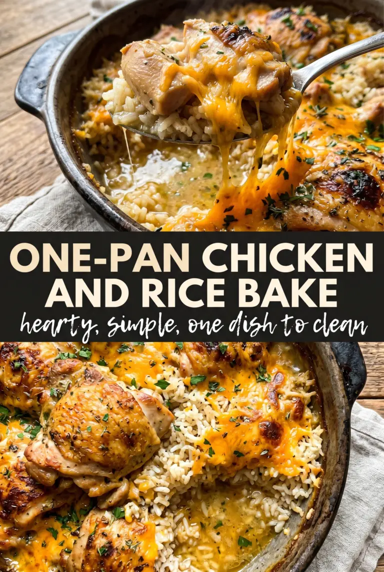 One-Pan Chicken and Rice Bake