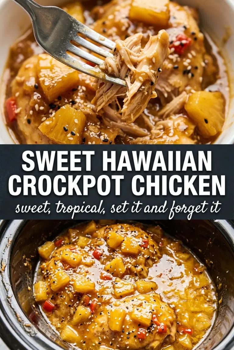 Sweet Hawaiian Crockpot Chicken