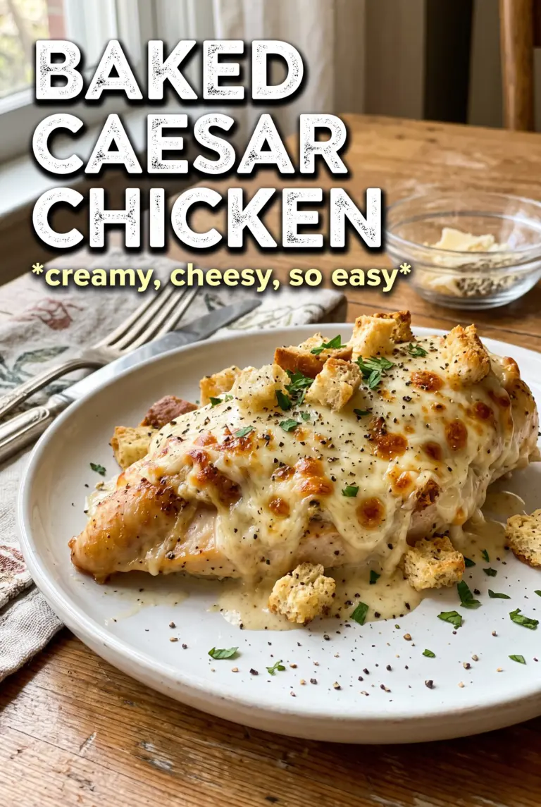 Baked Caesar Chicken
