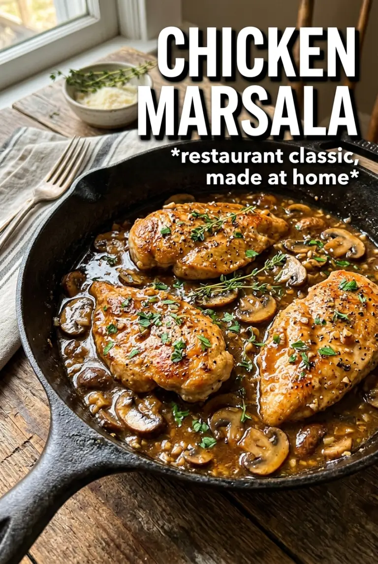 Chicken Marsala