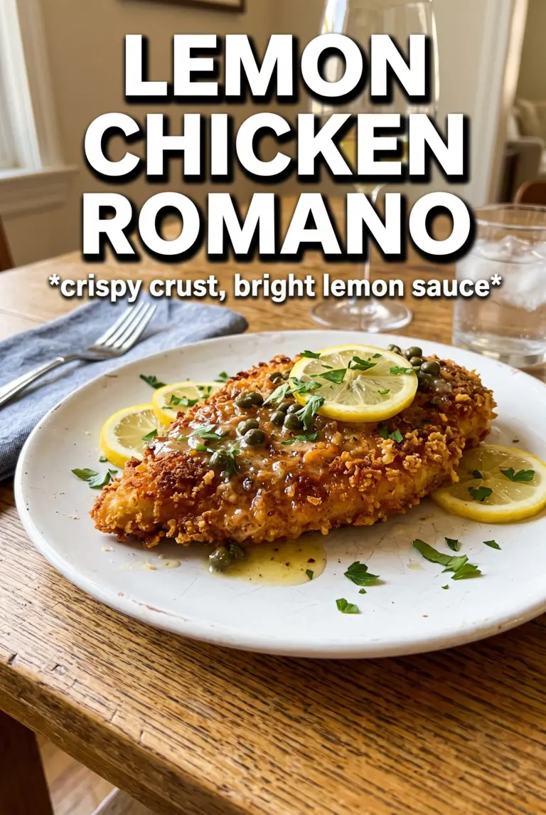 Lemon Chicken Romano