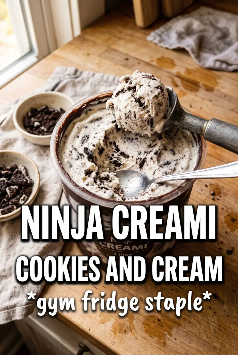 Ninja Creami Cookies and Cream