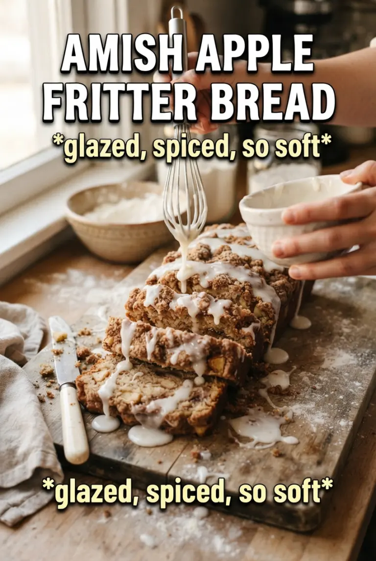 Amish Apple Fritter Bread
