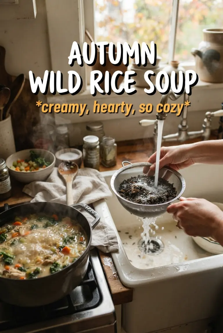 Autumn Wild Rice Soup