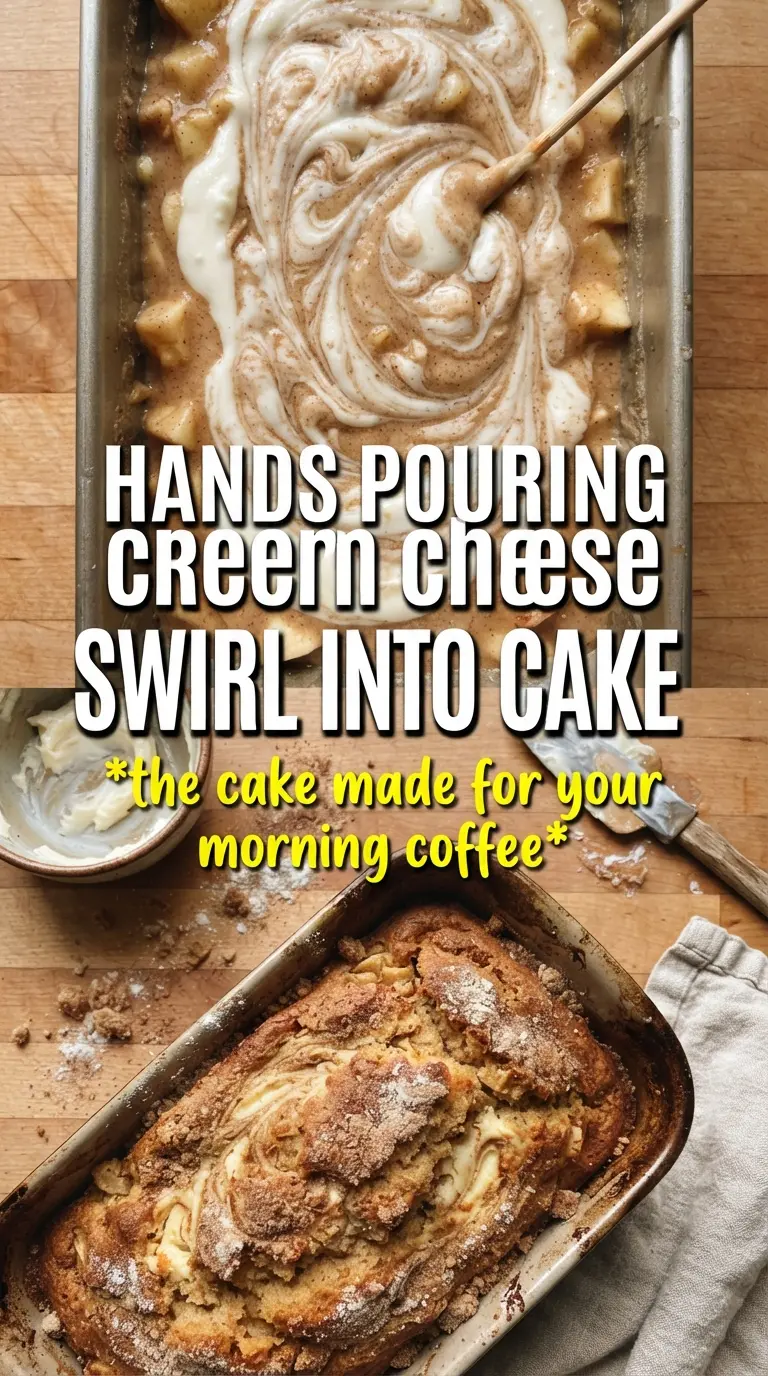Cream Cheese Apple Coffee Cake golden streusel cream layer apples
