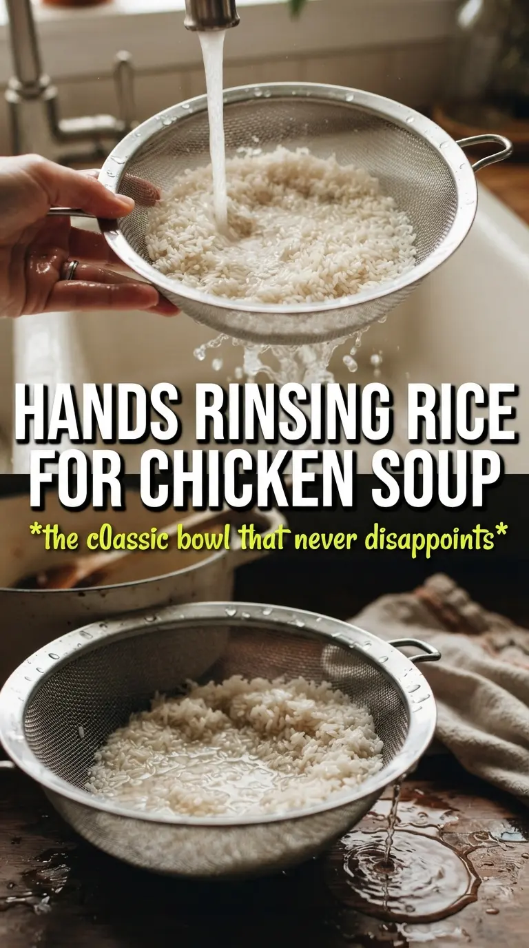Creamy Chicken and Rice Soup silky broth tender chicken
