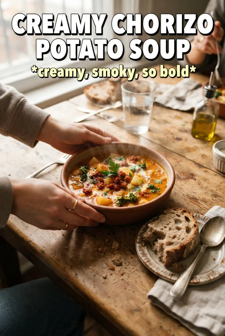 Creamy Chorizo Potato Soup