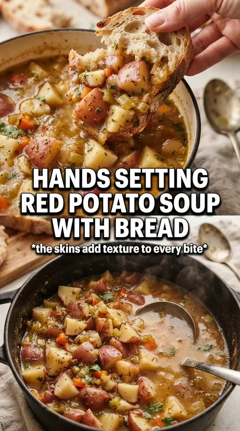 Red Potato Soup creamy rustic dill