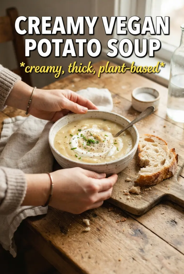 Creamy Vegan Potato Soup