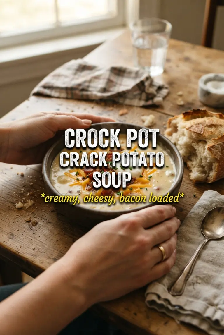 Crock Pot Crack Potato Soup