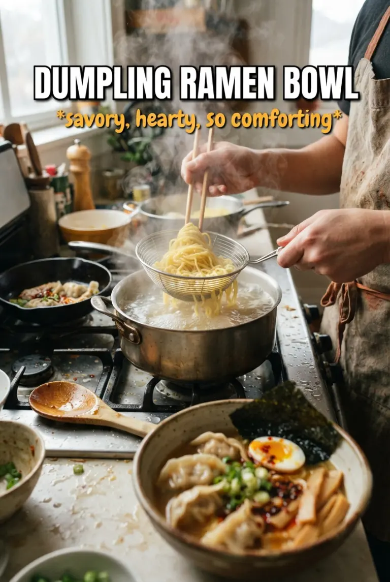 Dumpling Ramen Bowl