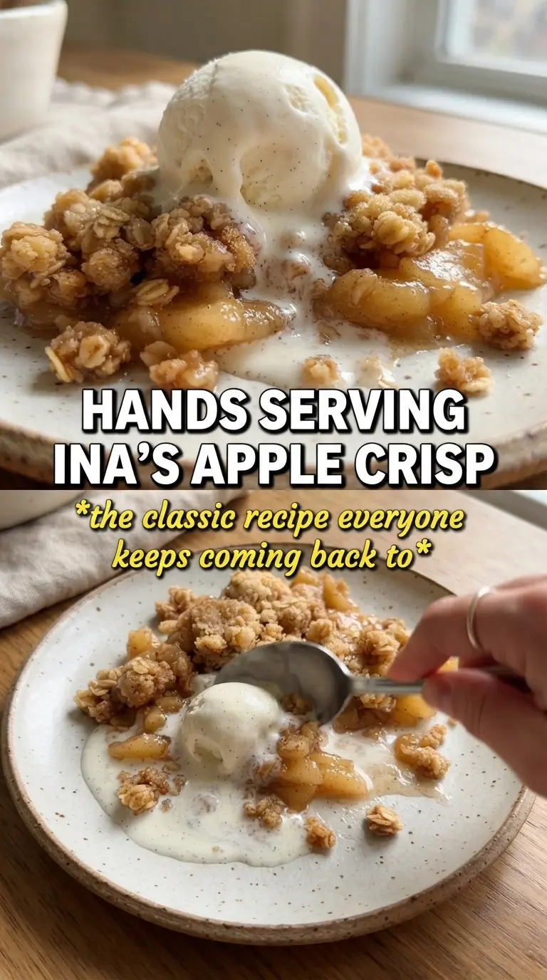 Ina Garten apple crisp golden oat crumble