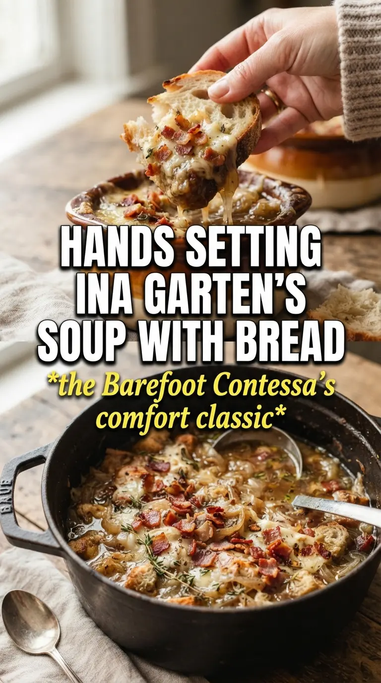 Ina Garten loaded potato soup creamy potatoes pancetta chives