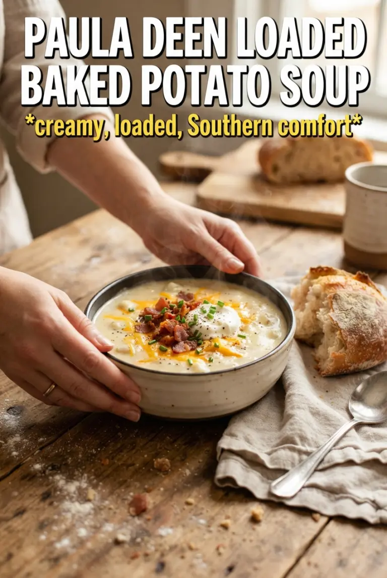 Paula Deen Loaded Baked Potato Soup