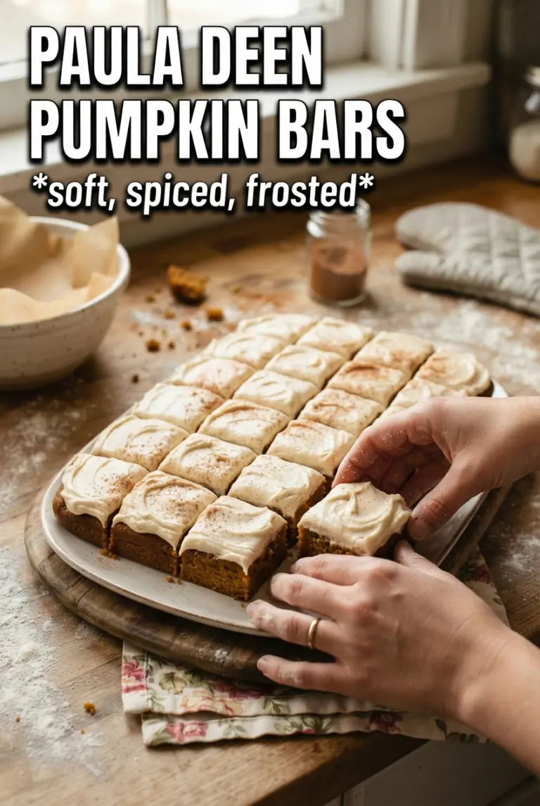 Paula Deen Pumpkin Bars